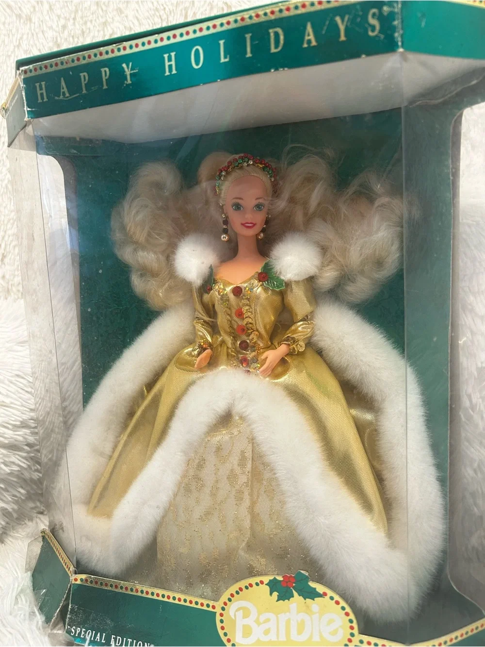 Happy Holidays Special Edition 1994 Collector Barbie Doll